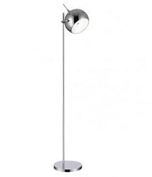 Stbrn modern designov stojac lampa model TRIP FLOOR s kovovm stojanem